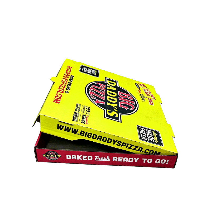Custom Pizza Box - Double Paper Product