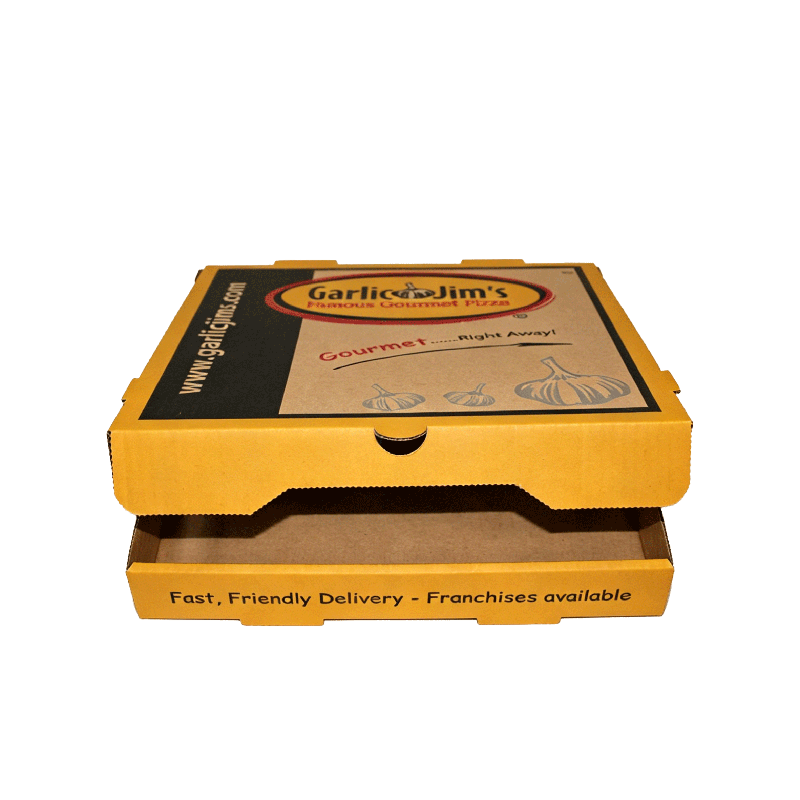 Custom Pizza Box - Double Paper Product