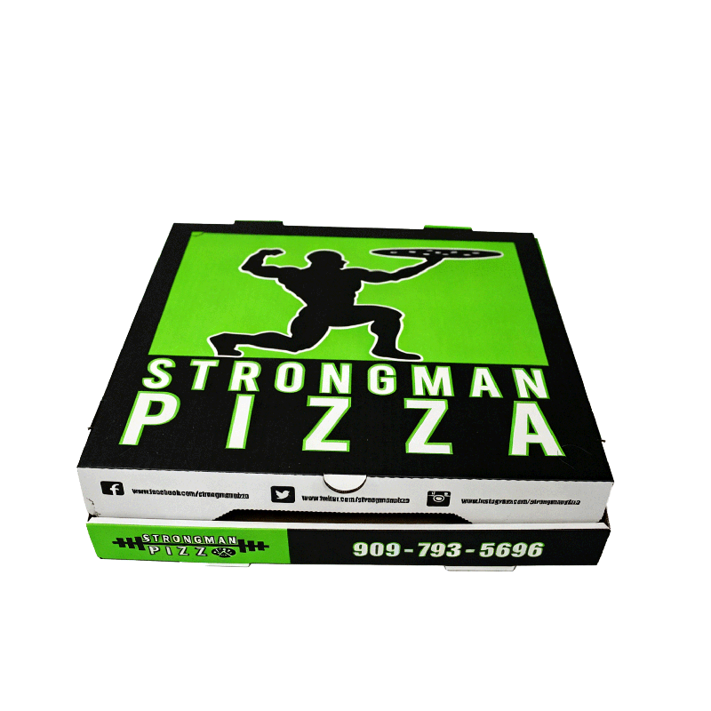 Custom Pizza Box - Double Paper Product