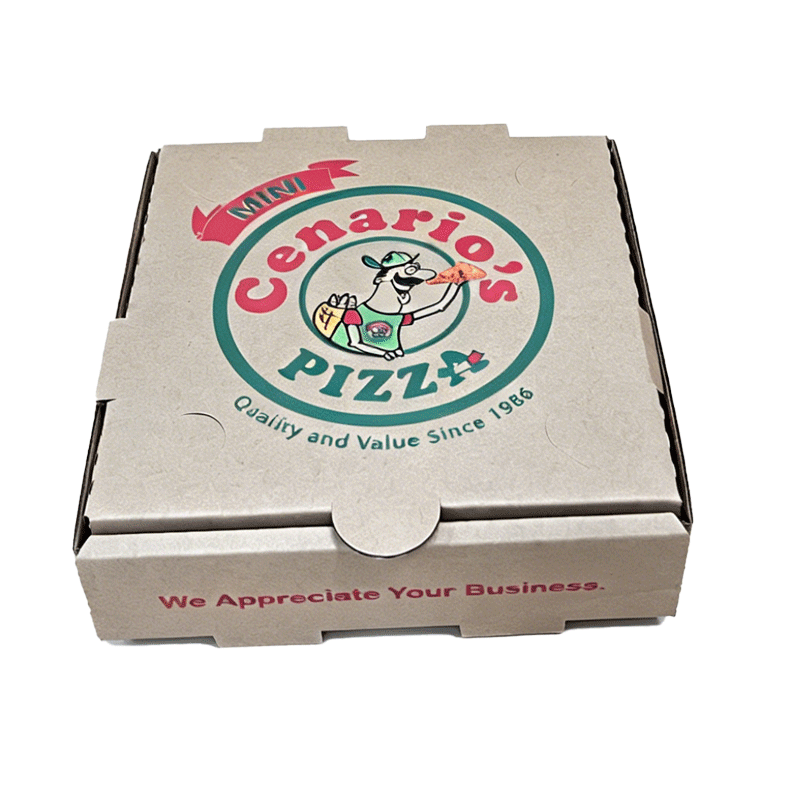 Custom Pizza Box - Double Paper Product