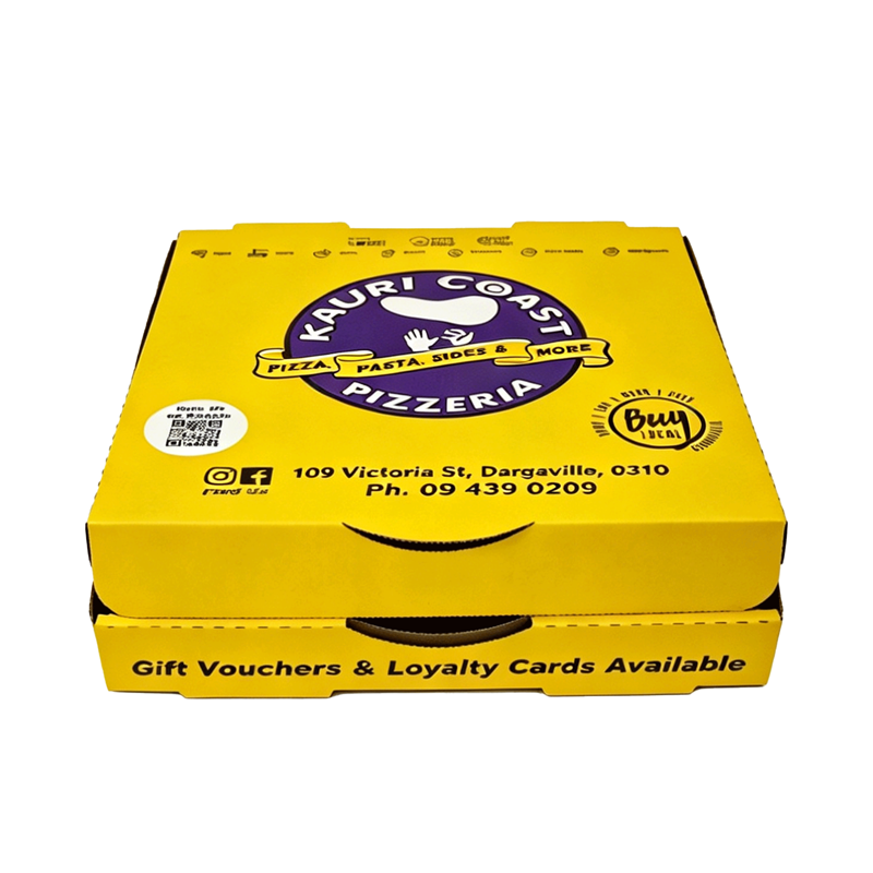 Custom Pizza Box - Double Paper Product