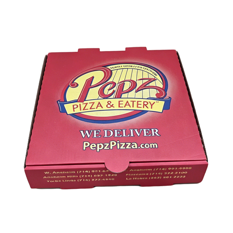 Custom Pizza Box - Double Paper Product