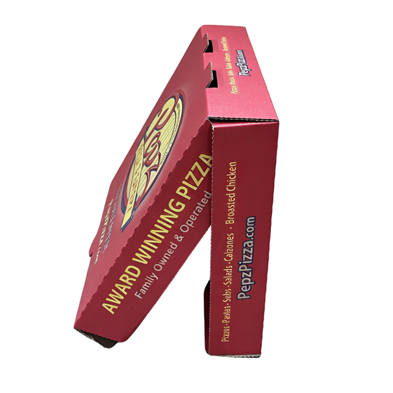 Custom Pizza Box - Double Paper Product
