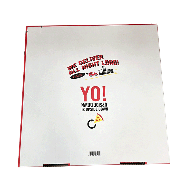 Custom Pizza Box - Double Paper Product