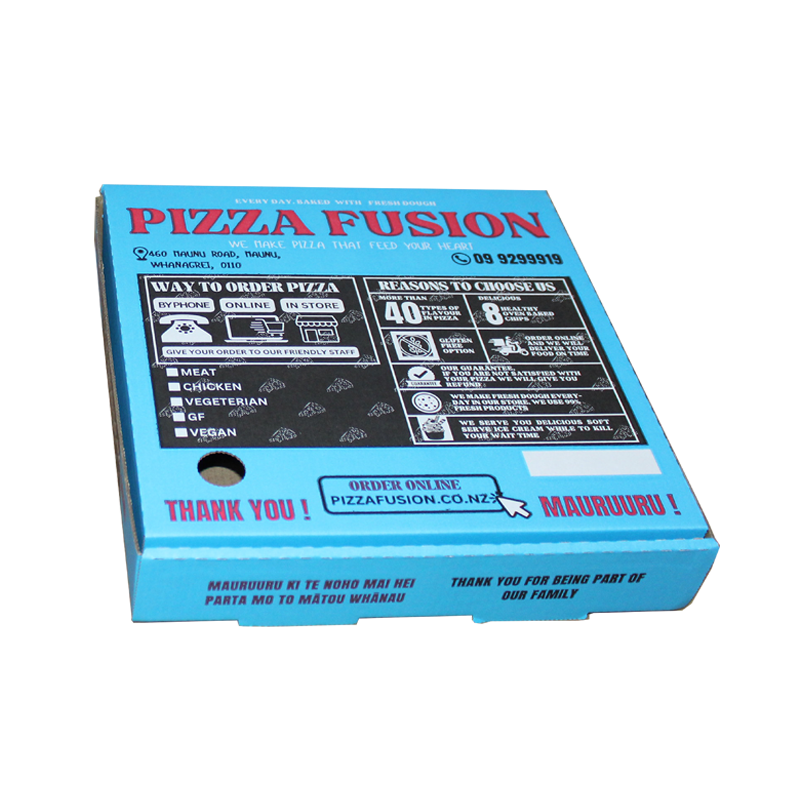 Custom Pizza Box - Double Paper Product