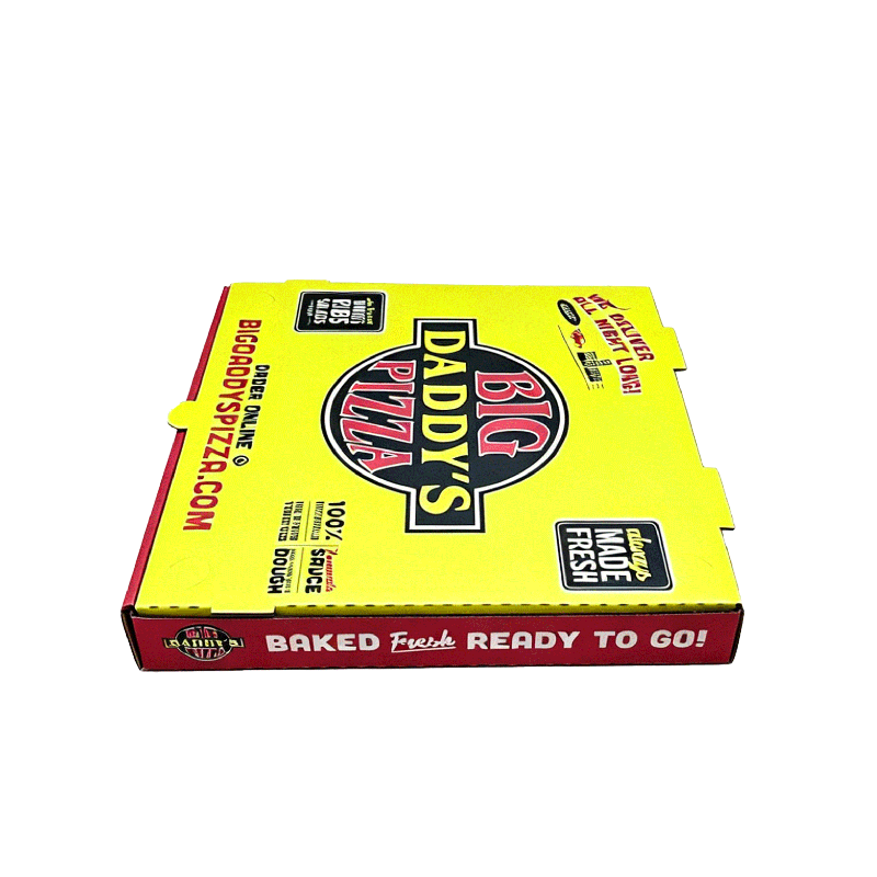 Custom Pizza Box - Double Paper Product