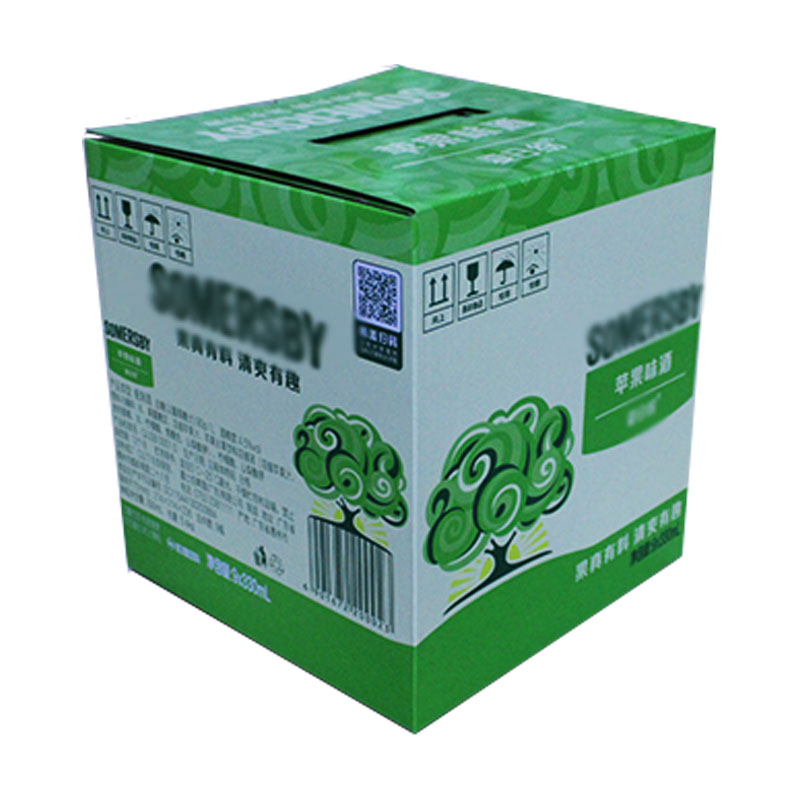 環境対応飲材料箱 - Double Paper Product