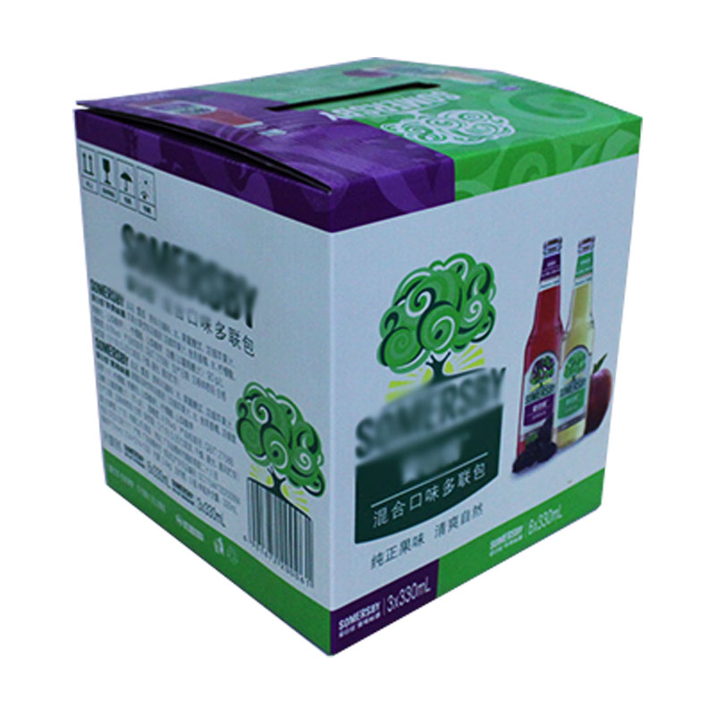 中タイプ瓶飲料箱 - Double Paper Product